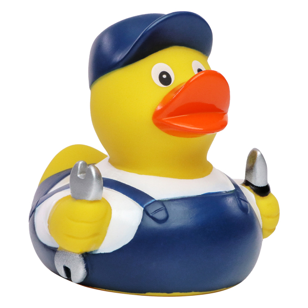 Squeaky duck worker