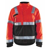 High Vis Rood/Zwart