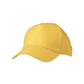 5 Panel Promo Cap One Size Gold Yellow
