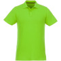 Helios short sleeve men's polo - Apple green - S