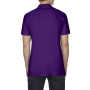 Gildan Polo Softstyle Double Pique SS for him 669 purple L