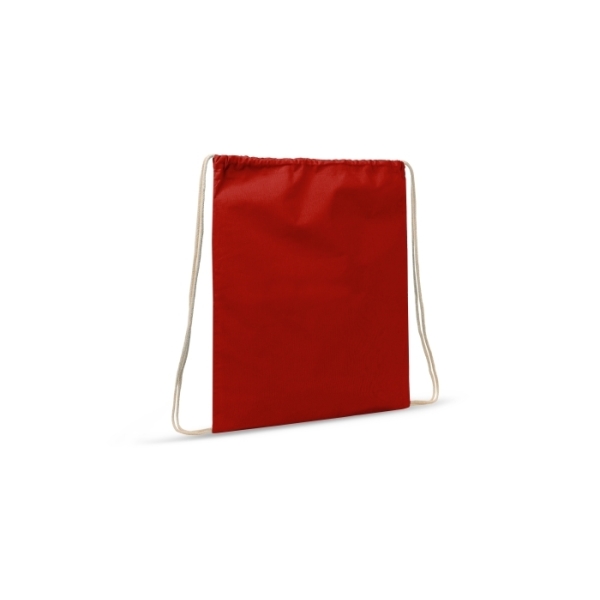 Drawstring bag cotton OEKO-TEX® 140g/m² 35x45cm - Red