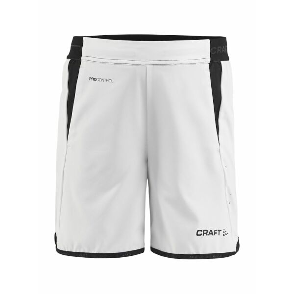 Craft Pro Control Impact shorts jr white/black 158/164