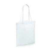 BagBase Sublimation Shopper, White, ONE, Bagbase