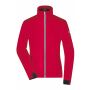 Ladies' Sports Softshell Jacket - light-red/black - XXL