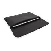 Magnetisch sluitende 15.6" laptop sleeve PVC-vrij, zwart