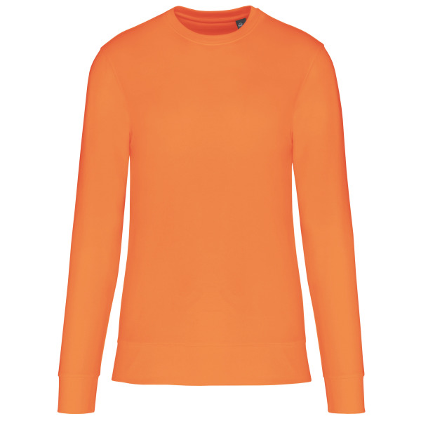 Ecologische sweater met ronde hals Light Orange 4XL