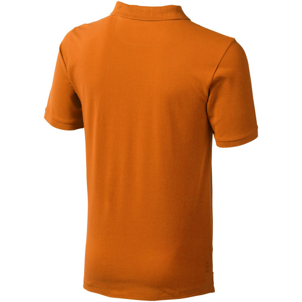 Calgary short sleeve men's polo - Orange - XS