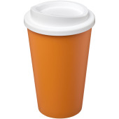 Americano® 350 ml geïsoleerde beker - Oranje/Wit