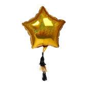 SENZA Star Foil Balloon Gold
