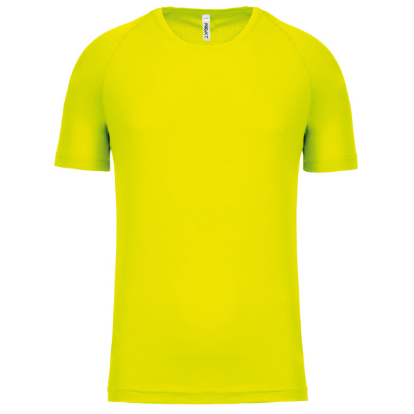 Functioneel Kindersportshirt Fluorescent Yellow 12/14 ans