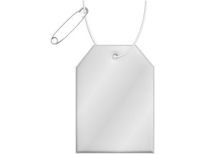 RFX™ H-12 reflecterende pvc hanger met label