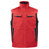 5704 Padded Vest Red 4XL