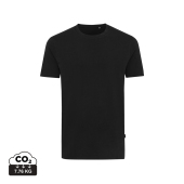 Iqoniq Bryce t-shirt i genanvendt bomuld, sort (S)