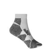 Sport Sneaker Socks - white/white - 45-47