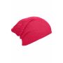 MB7955 Knitted Long Beanie - pink - one size