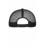 MB6239 6 Panel Mesh Cap - white/black - one size