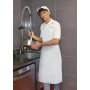 BLS 7 Water-Repellent Bib Apron Basic with Buckle - white - Stck