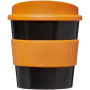 Americano® Primo 250 ml beker met grip - Zwart/Oranje