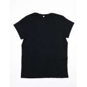 Men's Organic Roll Sleeve T - Black - L