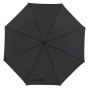 Automatisch te openen stormvaste paraplu WIND - zwart