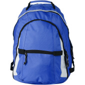 Colorado polyester rugzak 22L - Koningsblauw/Wit/Zwart
