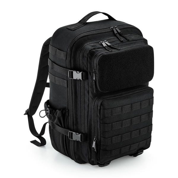 Molle Tactical 35L Backpack - Black - One Size