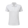 Cotton Polo Women - White - 2XL
