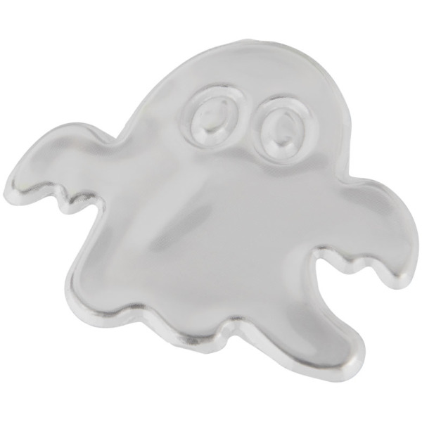 RFX™ S-12 ghost M reflective PVC sticker - White