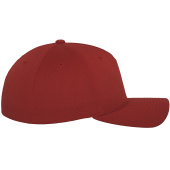 Fitted Baseball Cap - Red - S/M