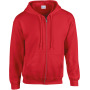 Heavy Blend™Adult Full Zip Hooded Sweatshirt Red XXL