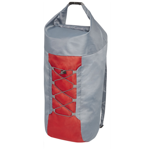Blaze foldable backpack 50L - Grey/Red