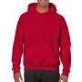 Gildan Sweater Hooded HeavyBlend for him 187 cherry red S