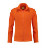 L&S Polar Fleece Cardigan for her 021c Orange-S