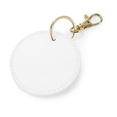 Boutique Circular Key Clip - Soft White