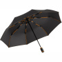Pocket umbrella FARE® AOC-Mini Style - black-orange