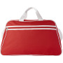 San Jose 2-stripe sports duffel bag 30L - Red/White