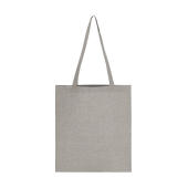 Recycled Cotton/Polyester Tote LH - Grey Heather - One Size