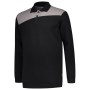 Polosweater Bicolor Naden 302004 Black-Grey XS