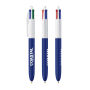 BIC® 4 Colours Soft with Lanyard 4 Colours Soft BP LP Navy Blue_UP white_RI white