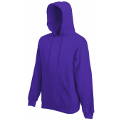Classic Hooded Sweat - Purple - L