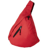Brooklyn triangle polyester rugzak 10L - Rood
