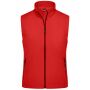 Ladies' Softshell Vest - red - S