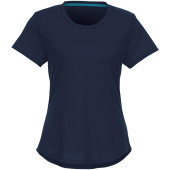 Jade GRS gerecycled dames t-shirt met korte mouwen - Navy - XS