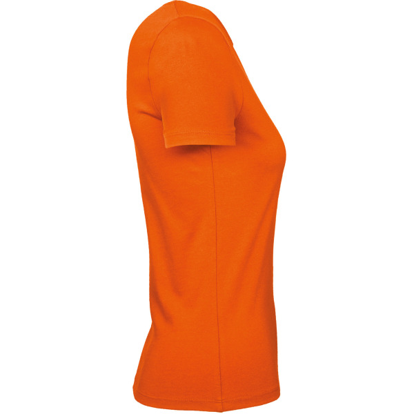 #E190 Ladies' T-shirt Orange XXL