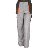 Work-guard Lite Trouser Grey / Black / Orange 32 UK