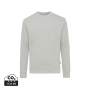 Iqoniq Denali gerecycled katoen sweater ongeverfd, ongeverfd grijs