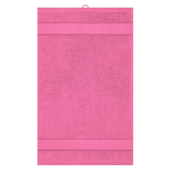 MB441 Guest Towel fuchsia one size
