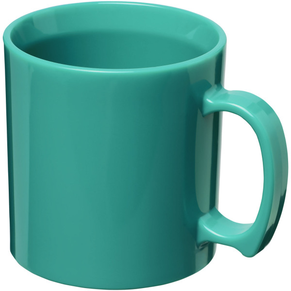 Standard 300 ml plastic mug - Aqua