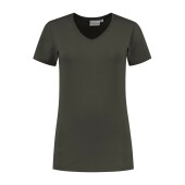 Santino T-shirt  Lebec Ladies Charcoal 3XL